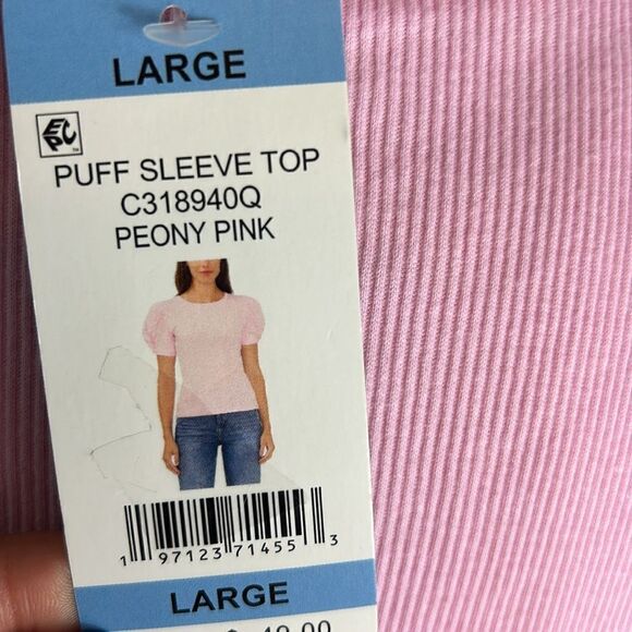 NWT VINCE CAMUTO PUFF SLEEVE TOP - Picture 8 of 9